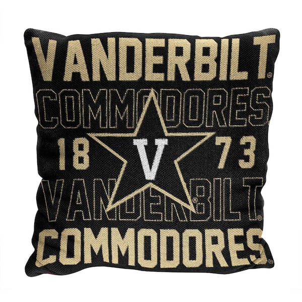 THE NORTHWEST GROUP NCAA Vanderbilt Stacked Pillow