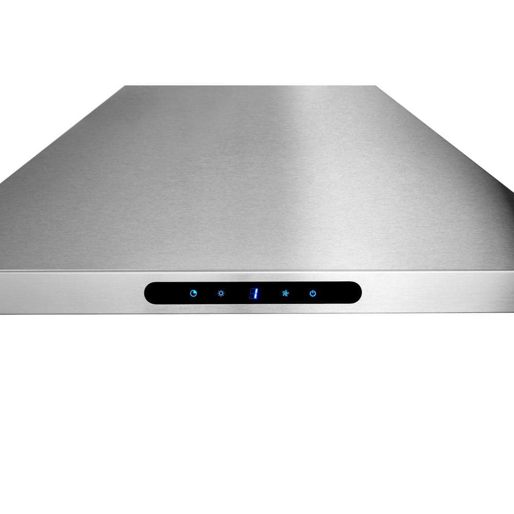 30-Inch Stainless Steel Wall-Mount Convertible Range Hood
