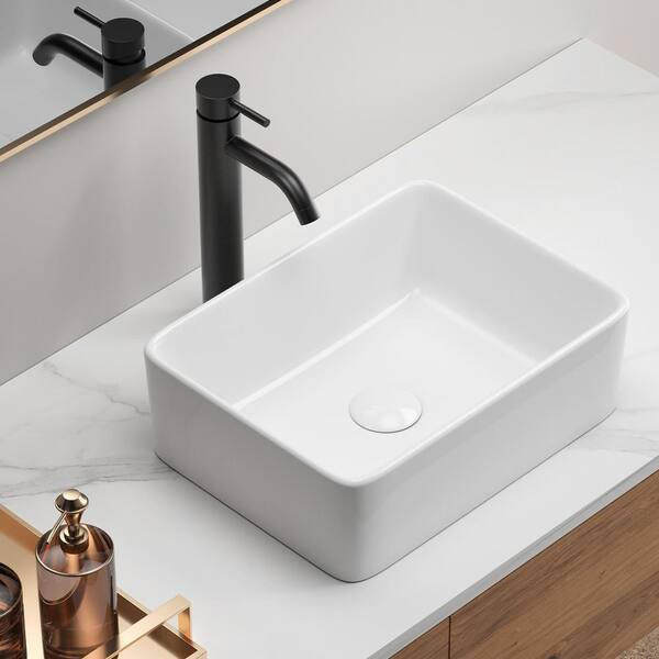 Talllor Vessel Sink - Black Oval Bathroo Vessel Sink Odern Art Basin