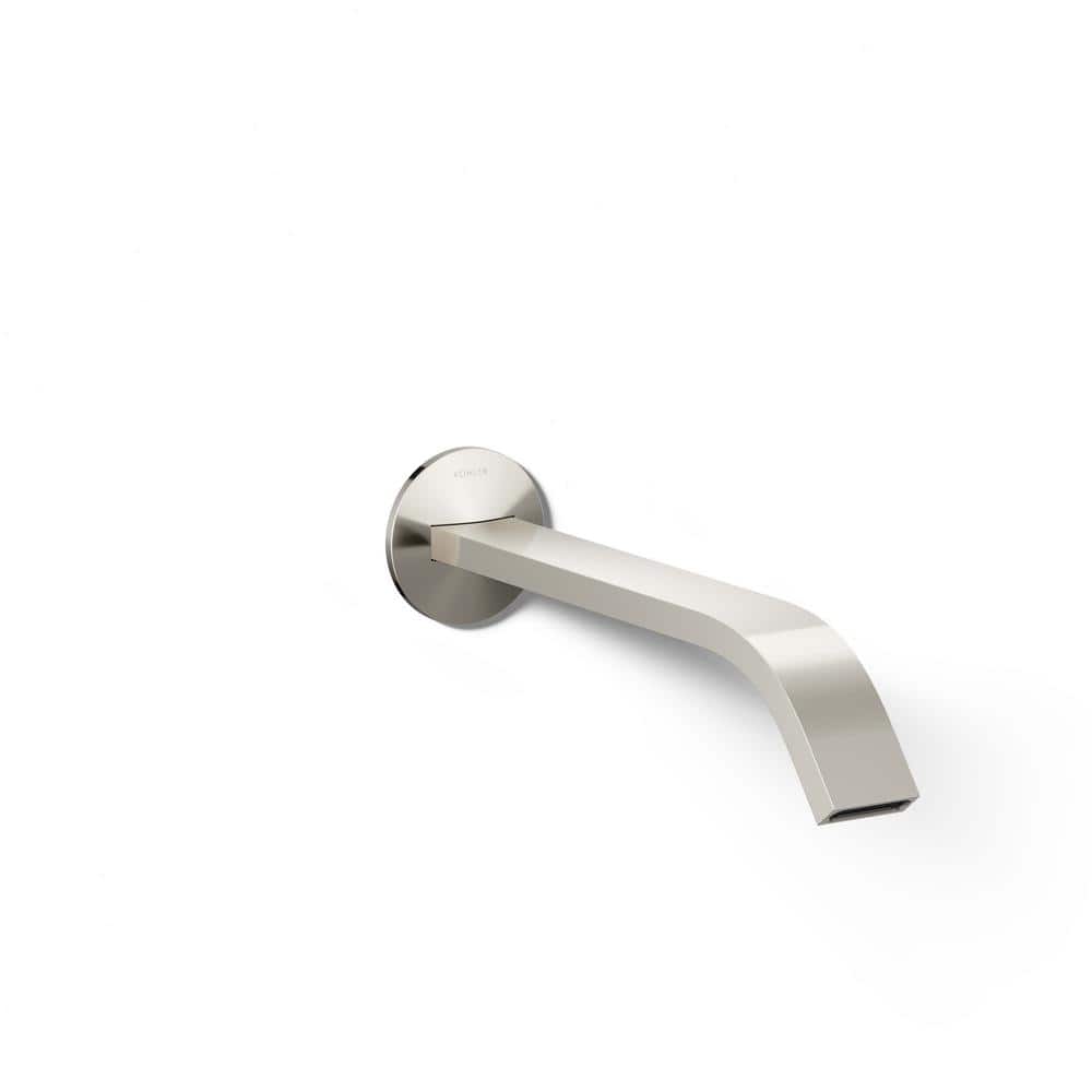 KOHLER Components Wall-Mount Bathroom Sink Faucet Spout with Ribbon ...