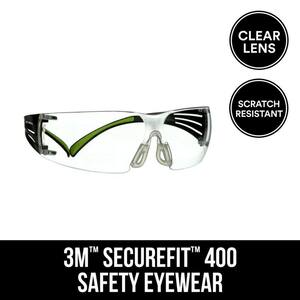 scratchless safety glasses