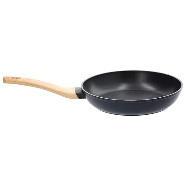 MASTERCHEF 12 in. Aluminum Frying Pan with Soft-Touch Bakelite