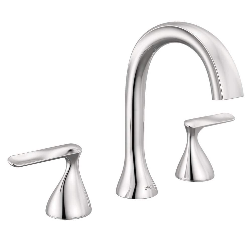 Bonacci 8 in. Widespread Double Handle Bathroom Faucet in Lumicoat Chrome price history on PriceWatchPro