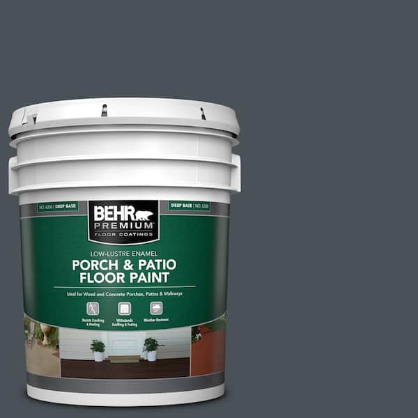 5 gal. #PPU25-22 Chimney Low-Lustre Enamel Interior/Exterior Porch and Patio Floor Paint