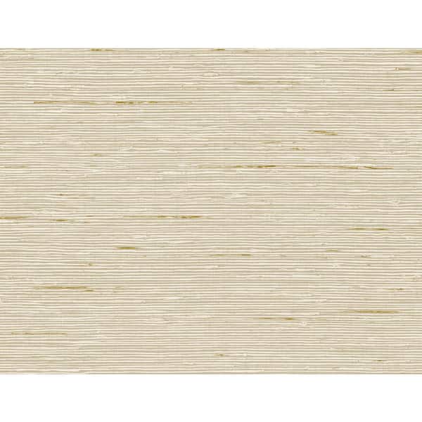 Seabrook Designs 60.75 sq. ft. Metallic Gold Vantaa Embossed Vinyl Unpasted Wallpaper Roll