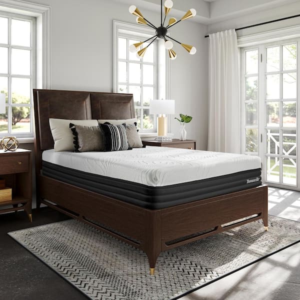 Thomasville Made in USA Artisan Collection; Plymouth Queen Size Medium-Plush Hybrid 12.5" Bed-In-A-Box Luxury Mattress
