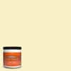 BEHR PREMIUM PLUS 8 oz. #400A-1 Candlelight Yellow Satin Enamel  Interior/Exterior Paint & Primer Color Sample B370016 - The Home Depot