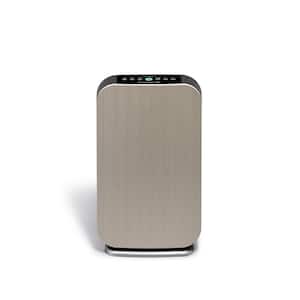 BreatheSmart 45i 800 sq. ft. HEPA Console Air Purifier with Odor Filter for Allergens, Odors and Dander in Metallics