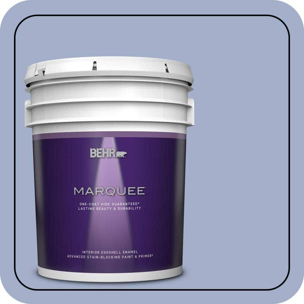 5 gal. #610D-4 Bellflower Eggshell Enamel Interior Paint & Primer price history on PriceWatchPro