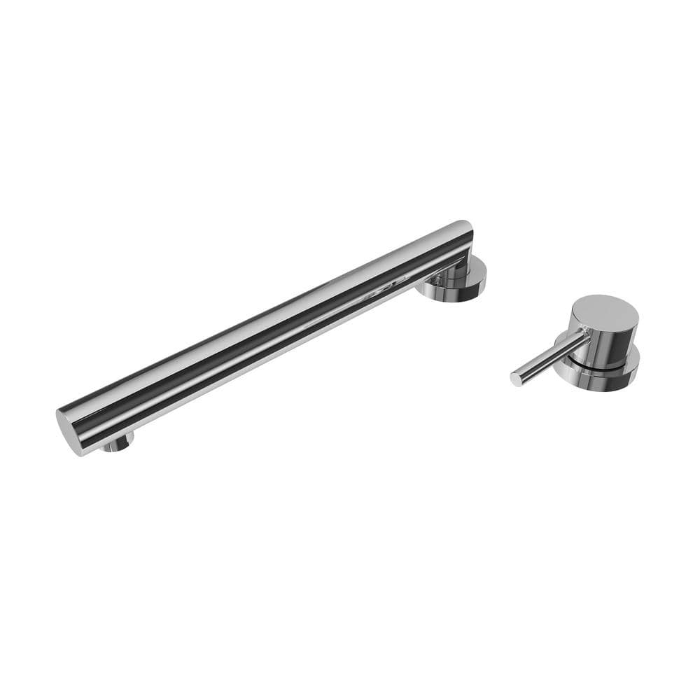 Chrome Single Handle Kitchen Faucet with Pull-out Spray