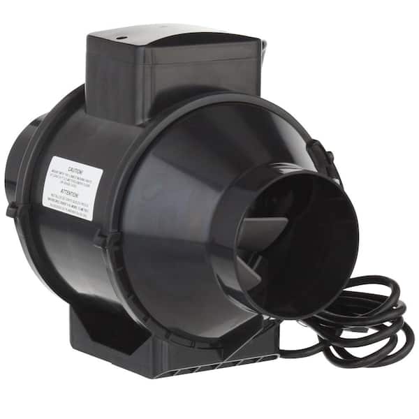 VENTS-US 210 CFM Power 4 in. Energy Star Mixed Flow In-Line