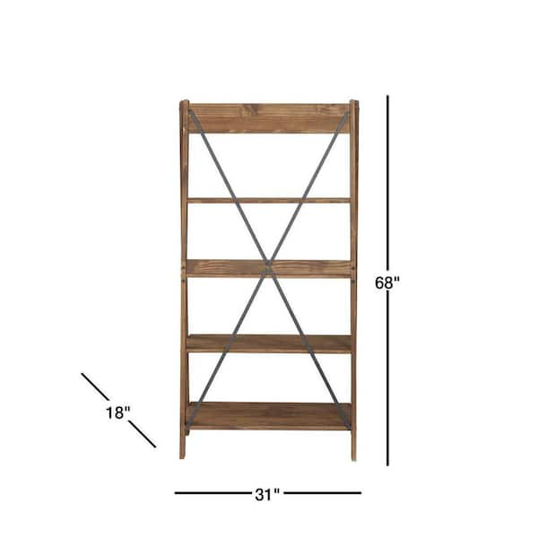 Farmhouse ladder online bookshelf