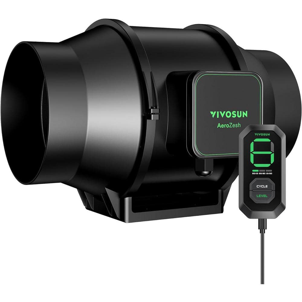 AeroZesh S6 6 in. 405 CFM Inline Duct Fan with E12 Speed Controller price history on PriceWatchPro