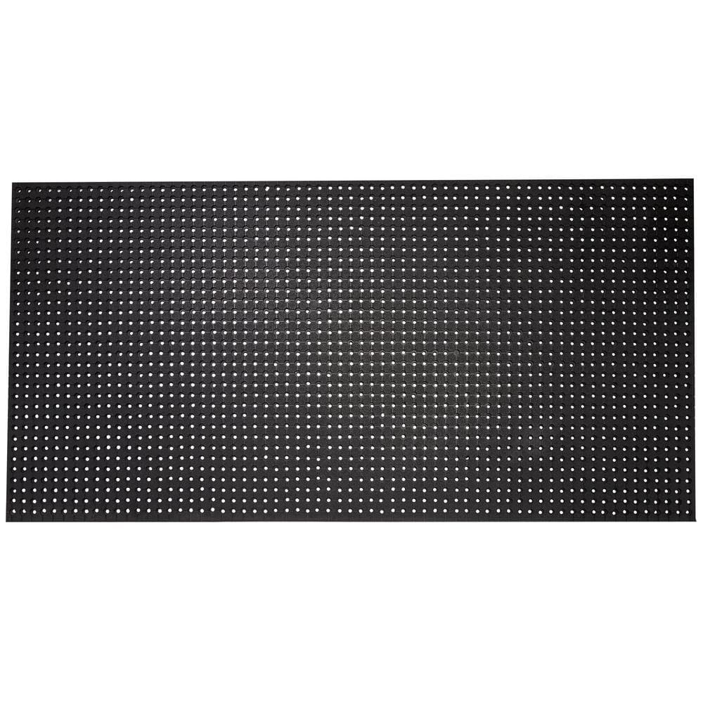 Top Selling Rolled Mesh Permeable Perforated Rubber Mat with Holes for Road  - China Rubber Matting, Rubber Floor