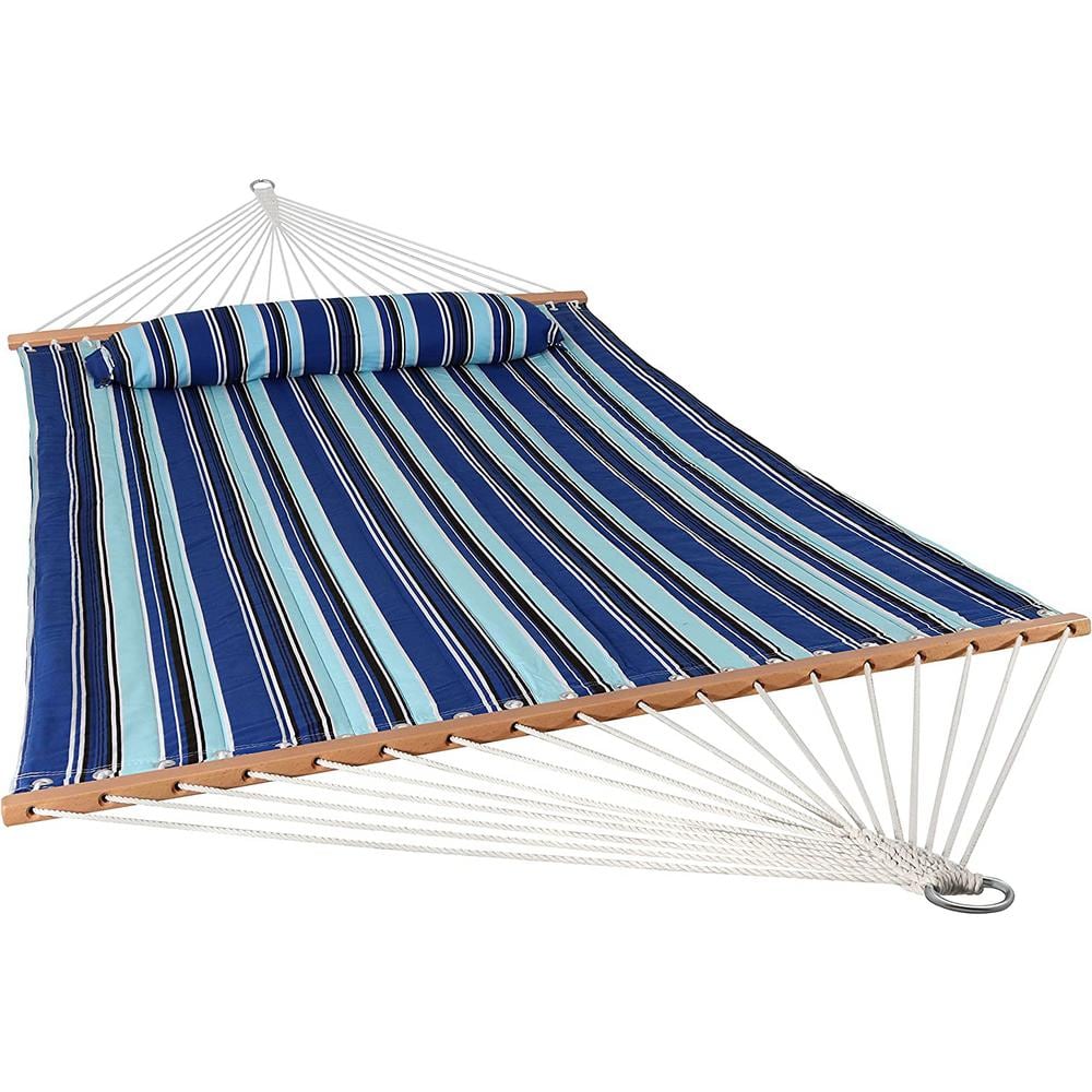 11.25 ft. Quilted Reversible Hammock with Matching Pillow, Catalina Beach