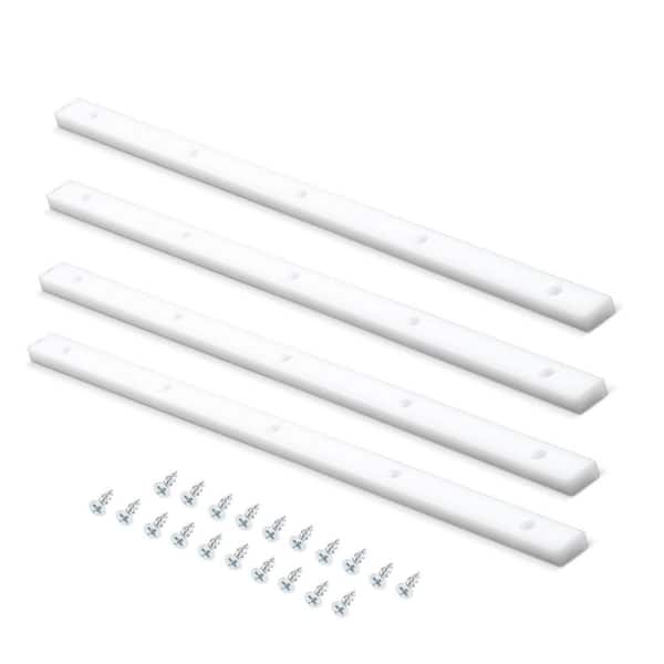 Crosscut Sled Miter Bar for Table Saw Sled, 3/4 in. x 3/8 in. x 17 in. for Router Table, Bandsaw, Taper Jig (4-Pack)