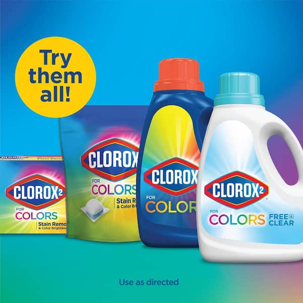 Clorox Max Performance Stain Remover and Color Booster, 82 Loads, 112.75  Ounces (Pack of 2)