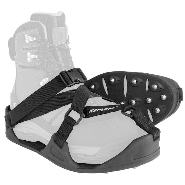Korkers Extreme Ice Cleat Size XX-Large Black Molded Rubber with 28-Steel Spikes/Pair