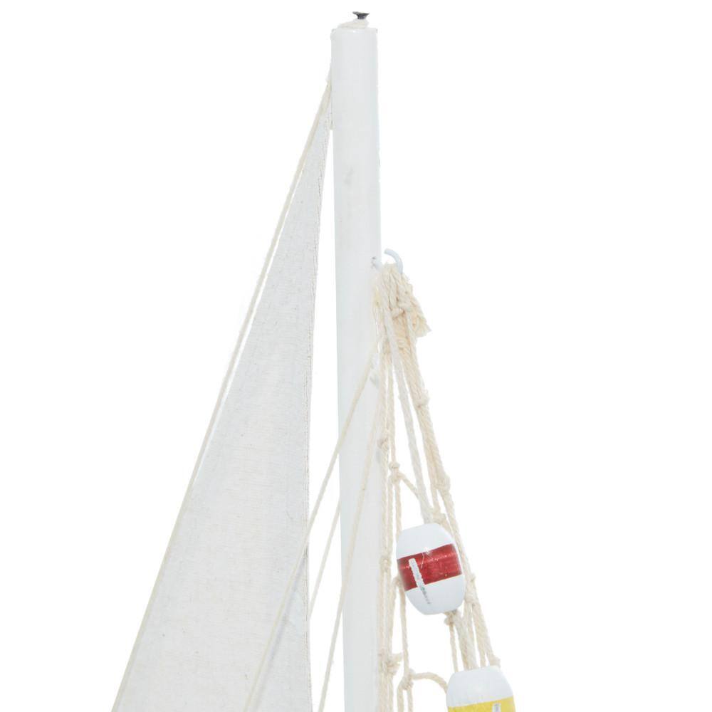 White Pine Coastal Sailboat Sculpture Set, 25"H x 17"W