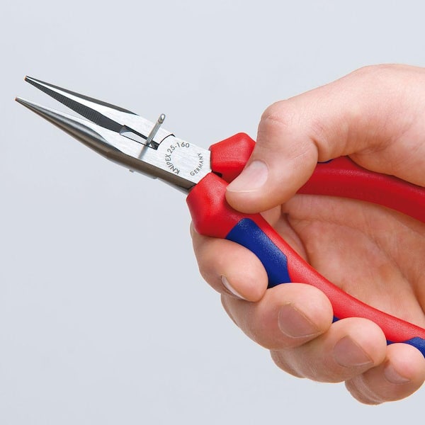 Buy KNIPEX 25 21 160 - Long Nose 40 Degree Angled Pliers with Cutter at
