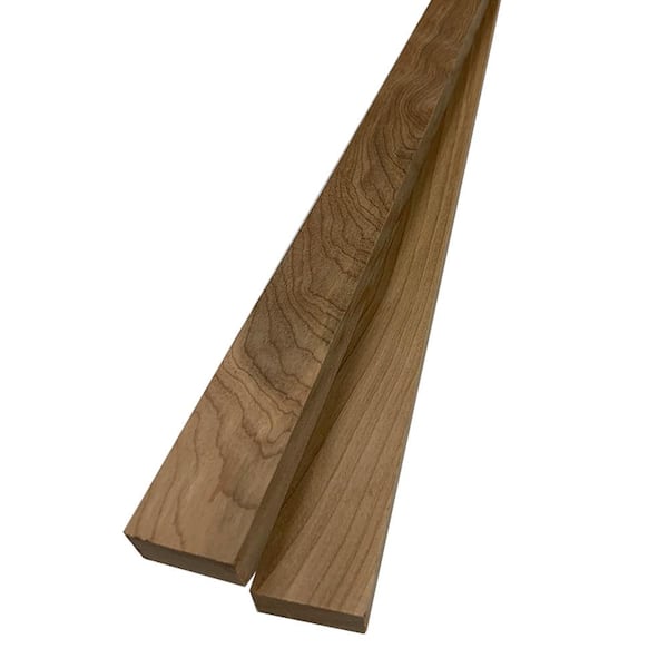 Swaner Hardwood 1 in. x 2 in. x 6 ft. Birch S4S Board (2-Pack)