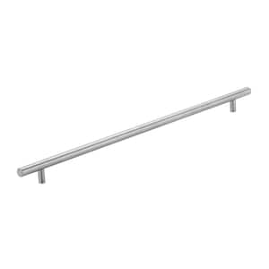 Tivoli Collection 16 1/8 in. (410 mm) Brushed Stainless Steel Modern Cabinet Bar Pull