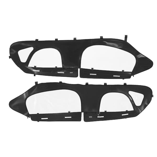 Cab Enclosure Upper Doors, Compatible with Can-Am Maverick X3 MAX 4-Seater, Soft Upper Doors, Zipper UTV Side Window Kit