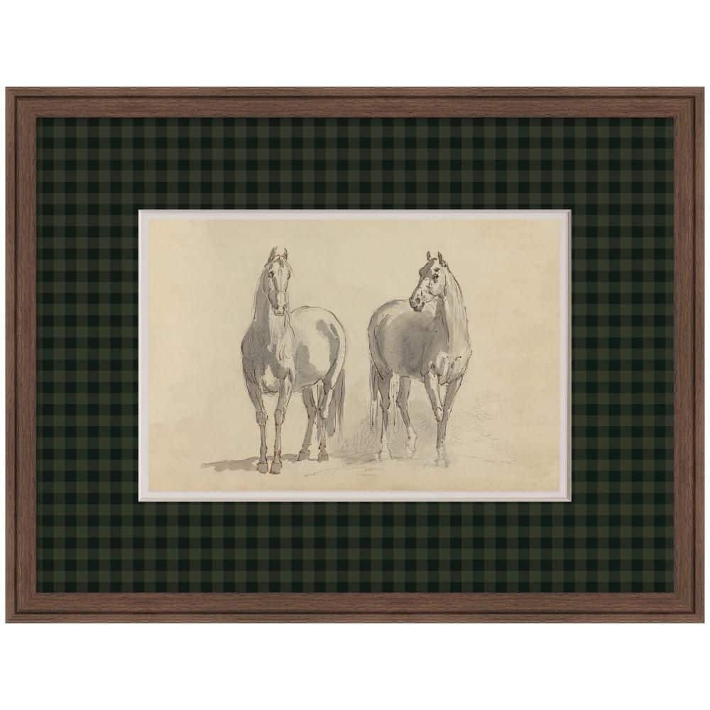 "Florence ""Riders and Horse Sawrey Gilpin Faux Mat"" by Nostalgia Prints Animals Framed Art Print 20 in. x 26 in." price history on PriceWatchPro