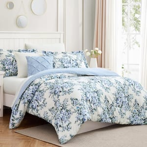 8-Piece Multi-Colored Leela Printed Full Cotton Blend Complete Comforter Bed Set