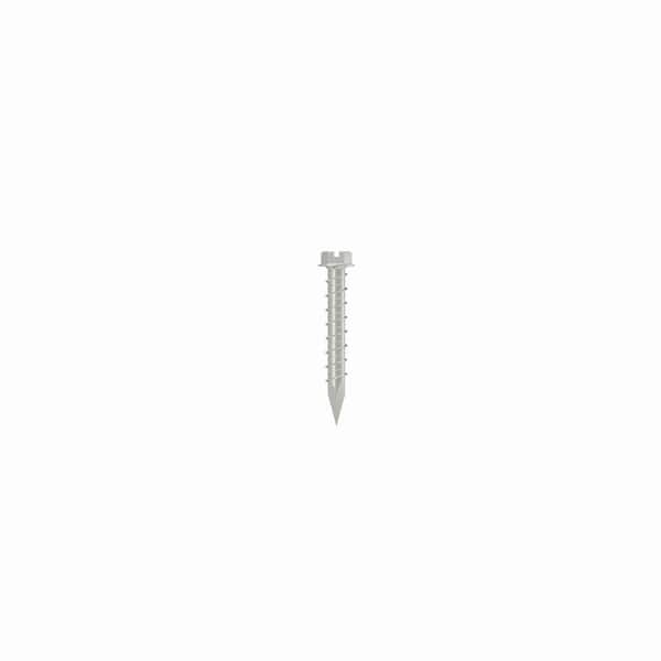 Simpson Strong-Tie Titen 1/4 in. x 1-3/4 in. Hex-Head Concrete and Masonry Screw, Stainless-Steel (100-Pack)