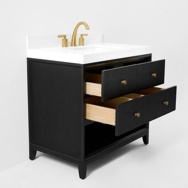 Ancerre Designs Momo 36 in. W Single Sink Bath Vanity in
