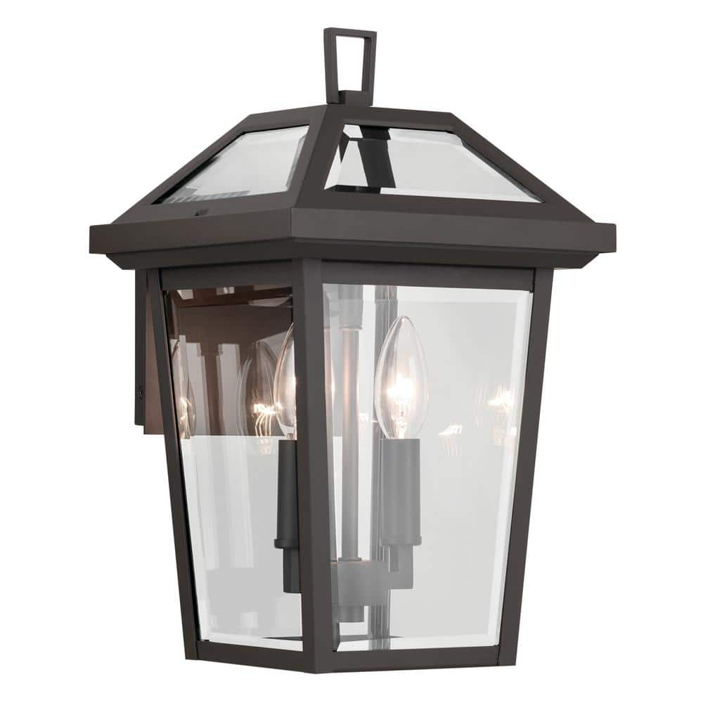 KICHLER Regence 14 in. 2-Light Olde Bronze Traditional Outdoor ...