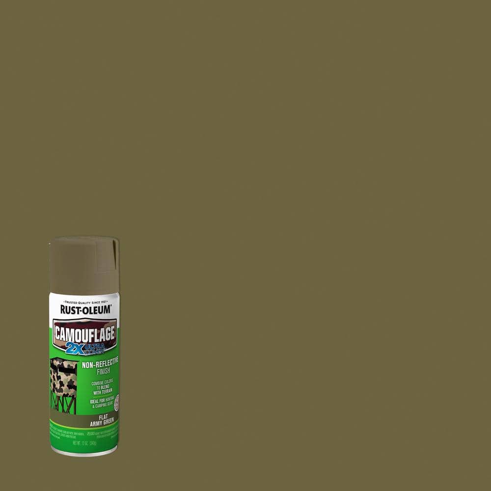Spray paint CAMOUFLAGE, bronze green - Tegra State