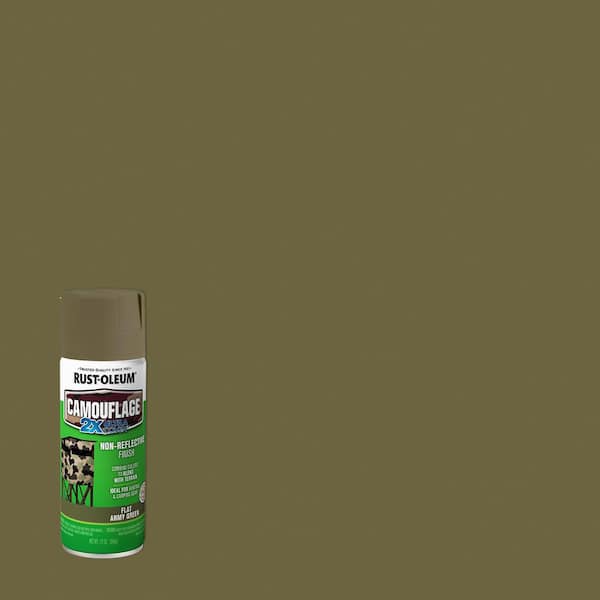 Rust-Oleum Specialty 12 oz. Army Green Camouflage Spray Paint (Case of 6)