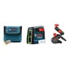 40 ft. Green Cross Line Laser Level Self Leveling with VisiMax Technology, 360 Degree Mounting Device and Carrying Pouch