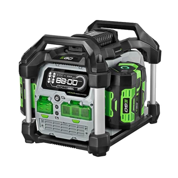 EGO Nexus 3000-Watt 56V Lithium-Ion Power Station Portable Generator, Two 7.5 Ah Batteries Included