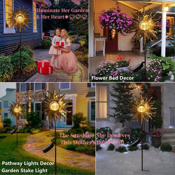 Regal Art & Gift Hot Air Balloon Solar Lantern – Large, Waterproof, Metal & Glass, Hanging Outdoor Decor For Garden & Patio