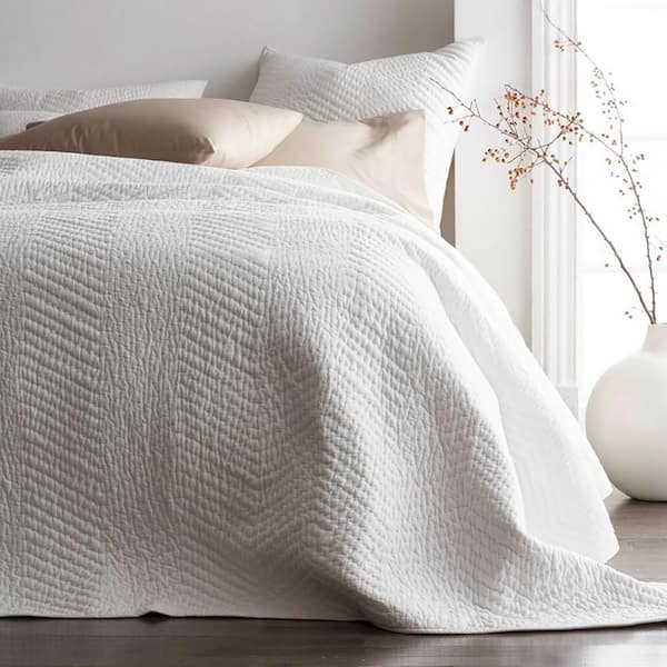 The Company Store hot Company Cotton Mushroom Solid Twin Quilt