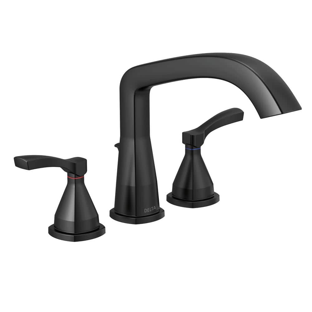 Modern Stainless Steel 9'' Bronze Widespread Faucet