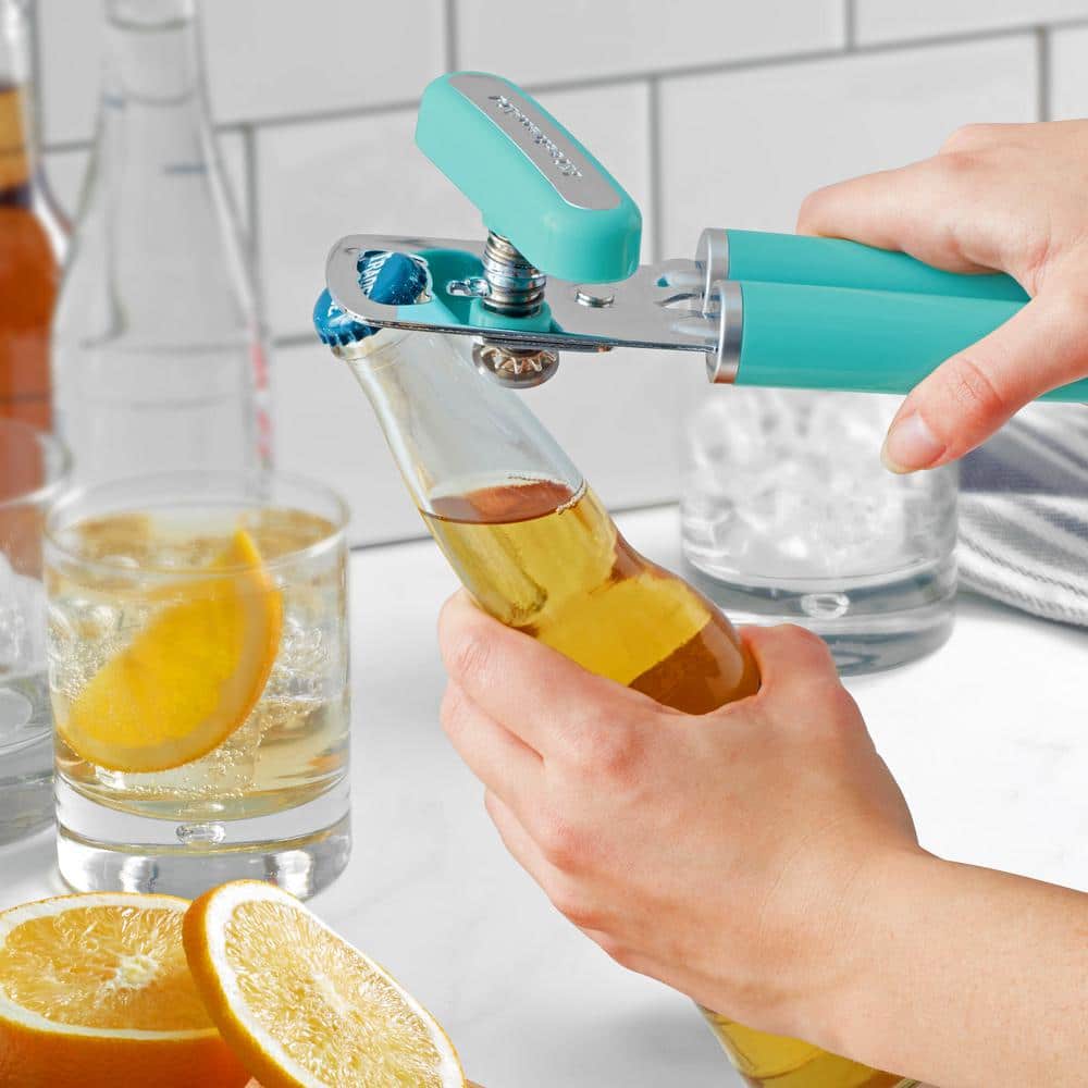Aqua Sky Stainless Steel Multifunction Can and Bottle Opener