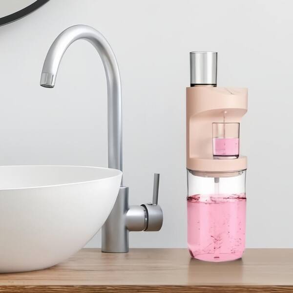 Numhew 19.4 oz. Automatic Mouthwash Dispenser for Bathroom with