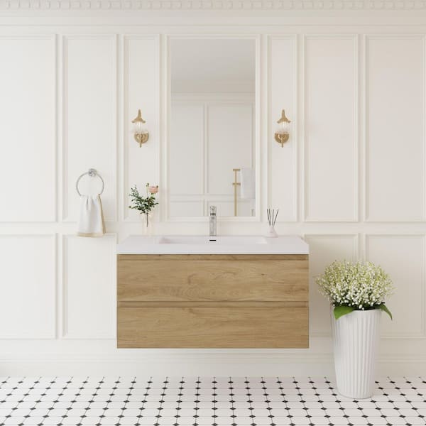 Abruzzo 42 in. W x 19-3/4 in. D x 22-1/5 in. H Bathroom Wall