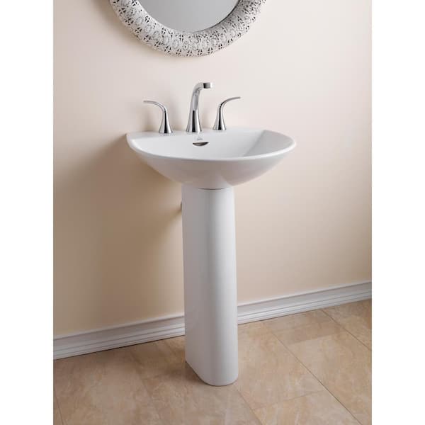 Pedestal Combo Bathroom Sink, Round Pedestal Sink Home Depot
