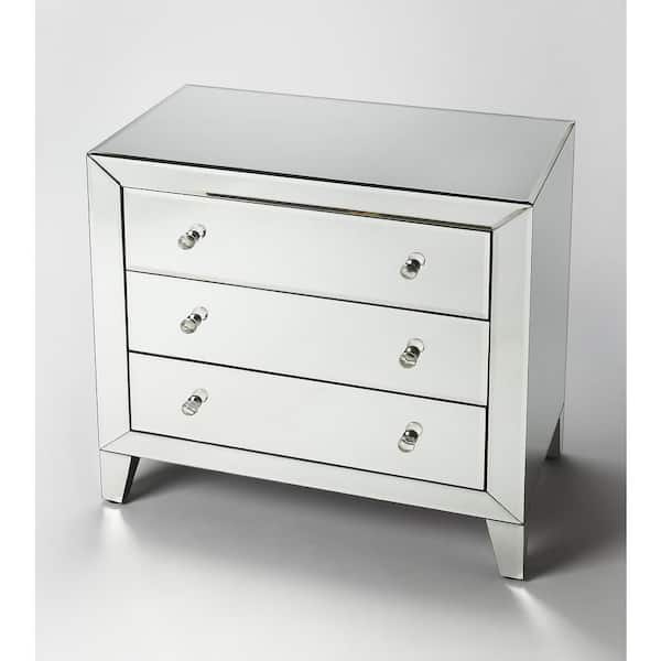 Butler Specialty Company Butler Emily Mirrored 3 Drawer Chest