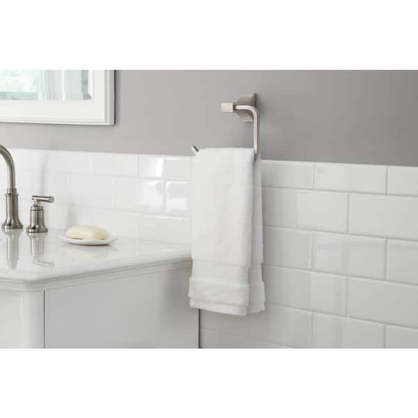 Leary Towel Ring in Brushed Nickel