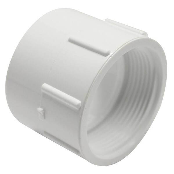 IPEX 1-1/2 in. PVC DWV Hub x FPT Female Adapter 34-LP101-015B - The ...