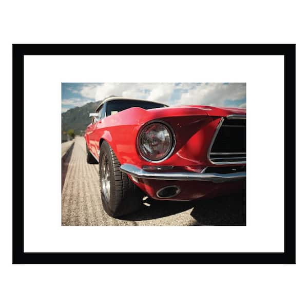 VENICE BEACH Collections All Good Things MUSTANG BOLD-Framed Print by Unknown Abstract Poster Art Print 18 in. x 14 in.