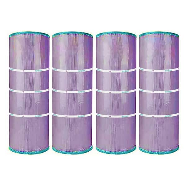 7 in. Dia Platinum Purple Spa Filter Cartridge (4-Pack)
