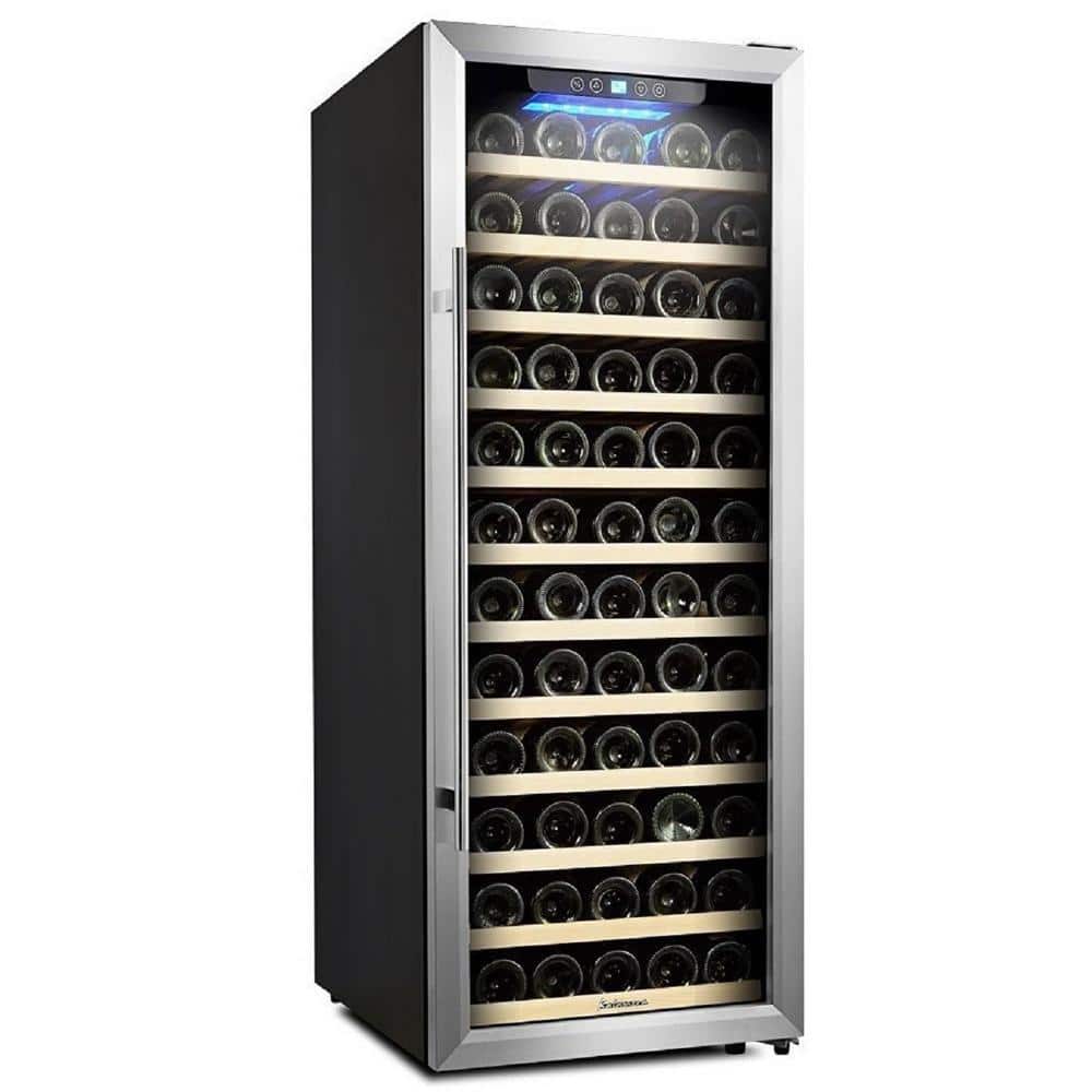 Kalamera 80 Bottle Single Zone Freestanding Compressor Wine Cooler KRC