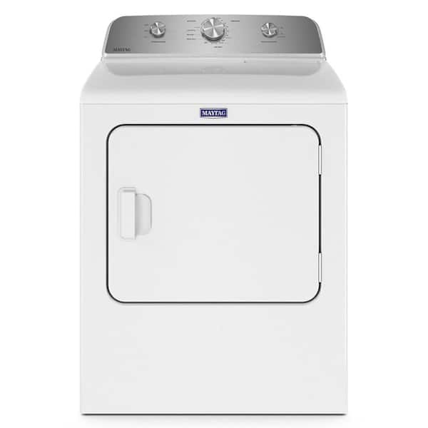 7.0 cu. ft. Vented Gas Dryer in White